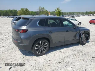 2025 Mazda CX-50 S Premium Plus with VIN 7MMVABEM4SN337321, listed as a Copart auction lot 53494665 with 4,919 mi miles and Salvage title. Bid and sale history available at DreamBid. Image 3.