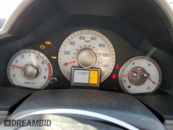 2010 Honda Pilot EX with VIN 5FNYF3H45AB002744, listed as a Copart auction lot 84673844 with 177,267 mi miles and Salvage Title. Bid and sale history available at carsss.com. Image 9.