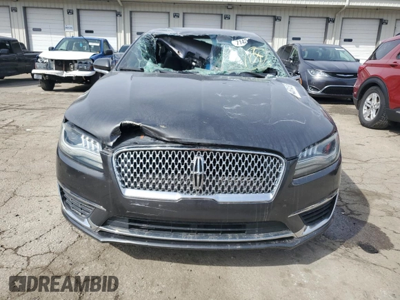 2017 Lincoln MKZ Select with VIN 3LN6L5CC1HR613093, listed as a Copart auction lot 45314395 with 65,053 mi miles and Non repairable. Bid and sale history available at DreamBid. Image 5.