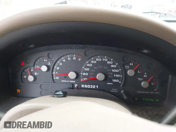 2003 Ford Explorer Limited с VIN 1FMDU75W23UC01032, выставлен на аукционе IAAI как лот 41922485 с пробегом 318 766 миль миль и . История ставок и продаж доступна на DreamBid. Изображение 7.