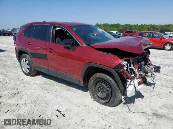 2023 Toyota RAV4 LE z VIN 2T3H1RFV7PW285194, wystawiony jako Copart lot #52609445 z przebiegiem 28 474 mil mil oraz Szkoda całkowita • Salvage title. Historia ofert i sprzedaży dostępna na DreamBid. Obrazek 4.