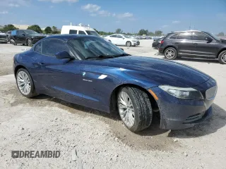 2009 BMW Z4 sDrive35i with VIN WBALM73549E164950, listed as a Copart auction lot 51116685 with 68,801 mi miles and Salvage Title. Bid and sale history available at carsss.com. Image 4.