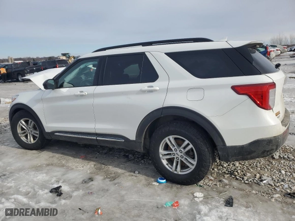 2020 Ford Explorer XLT with VIN 1FMSK8DHXLGC44540, listed as a Copart auction lot 43165225 with NaN miles and Non Repairable. Bid and sale history available at carsss.com. Image 2.
