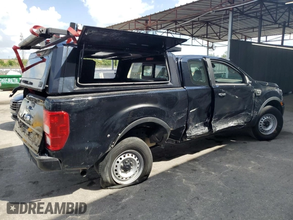 2022 Ford Ranger XL with VIN 1FTER1EH2NLD09992, listed as a Copart auction lot 51251825 with 51,515 mi miles and Non repairable. Bid and sale history available at DreamBid. Image 3.