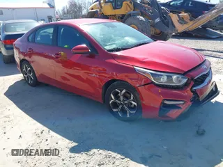 2020 Kia Forte LXS with VIN 3KPF24AD8LE182202, listed as a IAAI auction lot 41853208 with 128,502 mi miles. Bid and sale history available at carsss.com. Image 1.