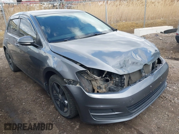 2015 Volkswagen Golf SEL z VIN 3VWRA7AU7FM062173, wystawiony jako IAAI lot #41878714 z przebiegiem 154 883 mil mil oraz . Historia ofert i sprzedaży dostępna na DreamBid. Obrazek 1.