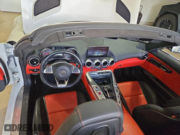 2018 Mercedes-Benz AMG GT AMG GT with VIN WDDYK7HA2JA018312, listed as a Copart auction lot 48109065 with 23,147 mi miles and Salvage title. Bid and sale history available at DreamBid. Image 9.