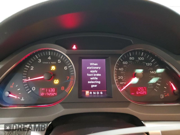 2006 Audi A6 z VIN WAUDL74F96N080472, wystawiony jako Copart lot #84724224 z przebiegiem 64 029 mil mil oraz Czysty tytuł • Clean title. Historia ofert i sprzedaży dostępna na DreamBid. Obrazek 9.