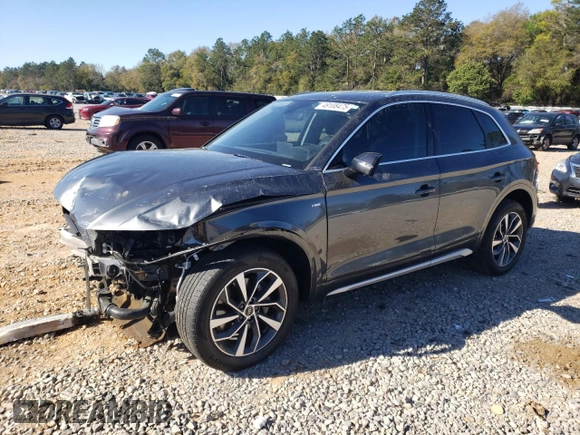 2022 Audi Q5 S line Premium Plus with VIN WA1EAAFY7N2050583, listed as a Copart auction lot 49108475 with 34,090 mi miles and Salvage Title. Bid and sale history available at DreamBid. Image 1.