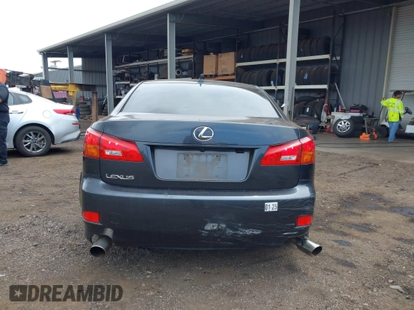 2007 Lexus IS 350 with VIN JTHBE262472012132, listed as a IAAI auction lot 42111719 with 103,663 mi miles and . Bid and sale history available at DreamBid. Image 16.