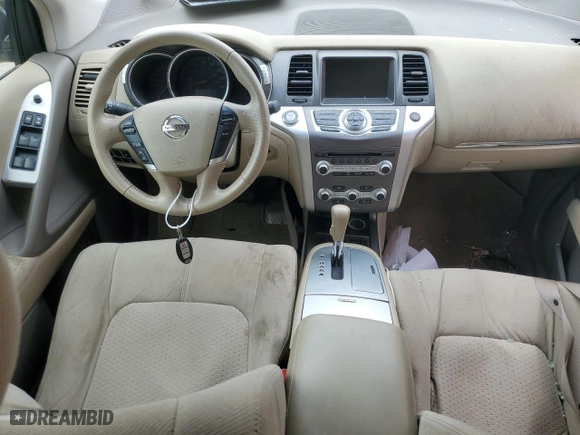 2012 Nissan Murano SV with VIN JN8AZ1MW8CW210804, listed as a Copart auction lot 51558744 with 106,806 mi miles and Salvage Title. Bid and sale history available at carsss.com. Image 8.