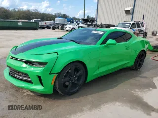 2017 Chevrolet Camaro 1LT z VIN 1G1FB1RS1H0194153, wystawiony jako Copart lot #44694155 z przebiegiem 38 162 mil mil oraz Szkoda całkowita • Salvage title. Historia ofert i sprzedaży dostępna na DreamBid. Obrazek 1.