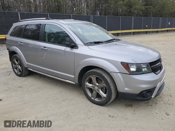 2017 Dodge Journey Crossroad Plus z VIN 3C4PDDGG6HT578759, wystawiony jako Copart lot #49619255 z przebiegiem 157 394 mil mil oraz Szkoda całkowita • Salvage title. Historia ofert i sprzedaży dostępna na DreamBid. Obrazek 4.