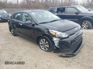 2023 Kia Rio LX with VIN 3KPA24AD1PE540787, listed as a IAAI auction lot 41856374 with 26,839 mi miles. Bid and sale history available at carsss.com. Image 1.