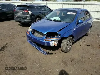 2006 Chevrolet Aveo LS with VIN KL1TD56696B575499, listed as a Copart auction lot 54780455 with 125,167 mi miles and Salvage title. Bid and sale history available at DreamBid. Image 13.