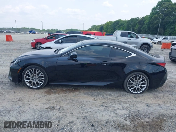 2019 Lexus RC 350 with VIN JTHHZ5BCXK5020189, listed as a IAAI auction lot 42368220 with 59,245 mi miles and . Bid and sale history available at DreamBid. Image 14.