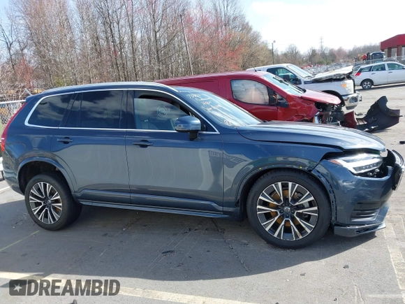2022 Volvo XC90 Momentum with VIN YV4A22PK7N1837148, listed as a IAAI auction lot 41733774 with 33,709 mi miles and . Bid and sale history available at DreamBid. Image 14.