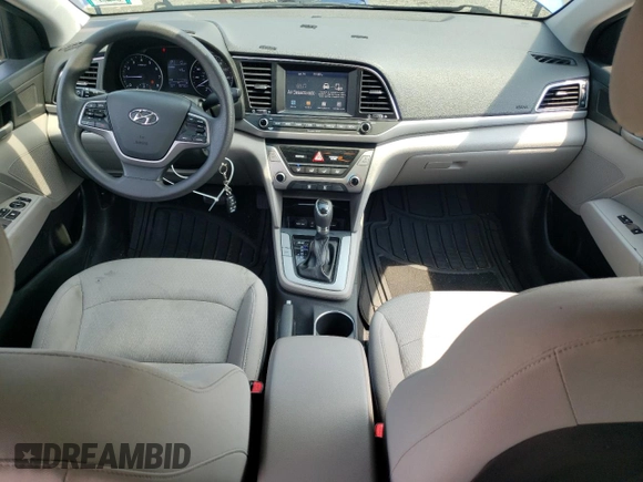 2017 Hyundai Elantra Limited z VIN 5NPD84LF4HH142173, wystawiony jako Copart lot #62521044 z przebiegiem 98 758 mil mil oraz Szkoda całkowita • Salvage title. Historia ofert i sprzedaży dostępna na DreamBid. Obrazek 8.