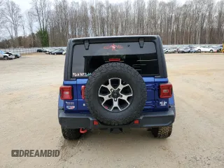 2020 Jeep Wrangler Unlimited Recon with VIN 1C4HJXFN4LW178832, listed as a Copart auction lot 71918762 with Not provided miles and Salvage title. Bid and sale history available at DreamBid. Image 6.