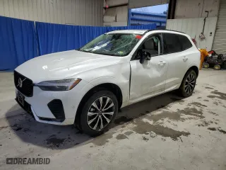 2024 Volvo XC60 Plus Dark Theme with VIN YV4L12RL7R1750616, listed as a Copart auction lot 86825234 with 0 mi miles and Salvage Title. Bid and sale history available at carsss.com. Image 1.