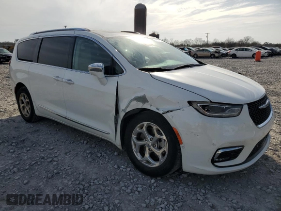 2021 Chrysler Pacifica Limited z VIN 2C4RC3GG6MR590610, wystawiony jako Copart lot #48394325 z przebiegiem 86 984 mil mil oraz Szkoda całkowita • Salvage title. Historia ofert i sprzedaży dostępna na DreamBid. Obrazek 4.