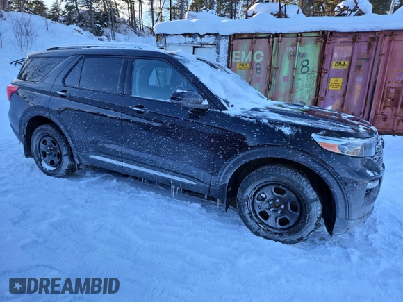 2021 Ford Explorer Limited with VIN 1FM5K8FW4MNA03837, listed as a Copart auction lot 44906915 with 78,390 mi miles and Salvage Title. Bid and sale history available at carsss.com. Image 4.