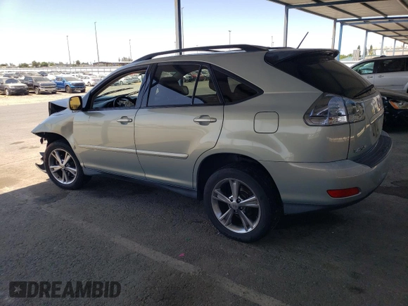 2006 Lexus RX 400h z VIN JTJHW31U360046643, wystawiony jako Copart lot #63146295 z przebiegiem 256 224 mil mil oraz Szkoda całkowita • Salvage title. Historia ofert i sprzedaży dostępna na DreamBid. Obrazek 2.