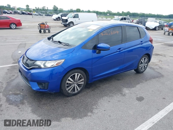 2016 Honda Fit EX z VIN JHMGK5H71GX041650, wystawiony jako IAAI lot #42658304 z przebiegiem 142 904 mil mil oraz . Historia ofert i sprzedaży dostępna na DreamBid. Obrazek 2.