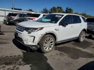 2022 Land Rover Discovery Sport S with VIN SALCJ2FX6NH910912, listed as a Copart auction lot 74996214 with 0 mi miles and Salvage Title. Bid and sale history available at carsss.com. Image 1.