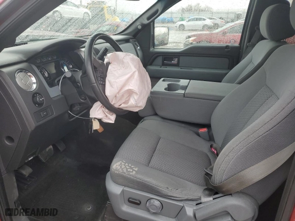 2013 Ford F-150 XL with VIN 1FTFW1ET8DKG00163, listed as a Copart auction lot 41617715 with 0 mi miles and Salvage Title. Bid and sale history available at carsss.com. Image 7.