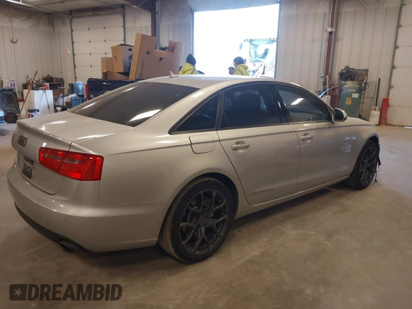 2014 Audi A6 Premium Plus with VIN WAUFGAFC7EN146819, listed as a IAAI auction lot 42072873 with 151,036 mi miles and . Bid and sale history available at DreamBid. Image 4.