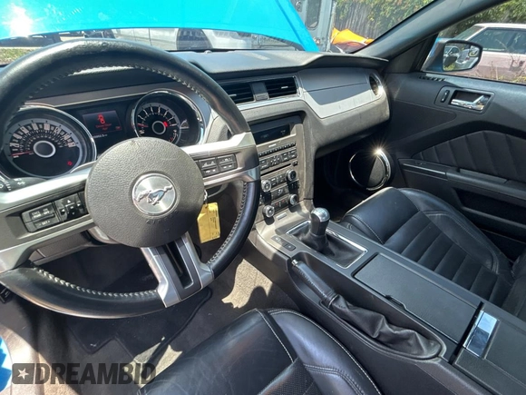 2013 Ford Mustang GT with VIN 1ZVBP8CF1D5215654, listed as a Copart auction lot 58816595 with 85,952 mi miles and Salvage title. Bid and sale history available at DreamBid. Image 9.