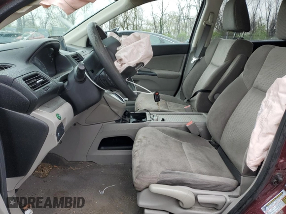2014 Honda CR-V EX with VIN 5J6RM4H51EL051428, listed as a Copart auction lot 51898335 with 163,897 mi miles and Salvage Title. Bid and sale history available at carsss.com. Image 7.