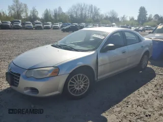 2004 Chrysler Sebring LX z VIN 1C3EL46X44N100916, wystawiony jako Copart lot #52976785 z przebiegiem 104 479 mil mil oraz Szkoda całkowita • Salvage title. Historia ofert i sprzedaży dostępna na DreamBid. Obrazek 1.