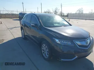 2017 Acura RDX with VIN 5J8TB3H3XHL015642, listed as a IAAI auction lot 41155240 with 1 mi miles. Bid and sale history available at carsss.com. Image 1.