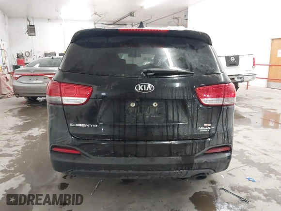 2018 Kia Sorento LX with VIN 5XYPG4A32JG383316, listed as a IAAI auction lot 41578609 with 1 mi miles. Bid and sale history available at carsss.com. Image 16.