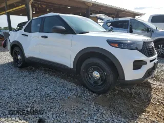 2025 Ford Explorer with VIN 1FM5K8AC8SGA31834, listed as a Copart auction lot 55948345 with 56 mi miles and Salvage title. Bid and sale history available at DreamBid. Image 4.