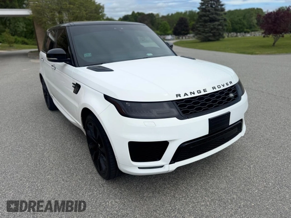 2020 Land Rover Range Rover Sport HST with VIN SALWS2RU1LA726169, listed as a Copart auction lot 57899135 with 87,478 mi miles and Clean title. Bid and sale history available at DreamBid. Image 1.