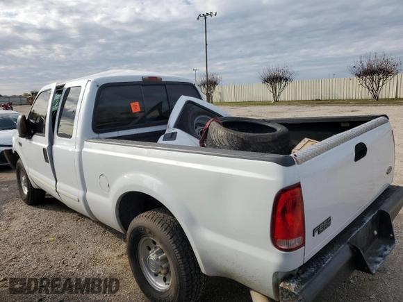 2003 Ford F-250 XL with VIN 3FTNX20LX3MB38136, listed as a Copart auction lot 82703304 with Not provided miles and Salvage title. Bid and sale history available at DreamBid. Image 2.