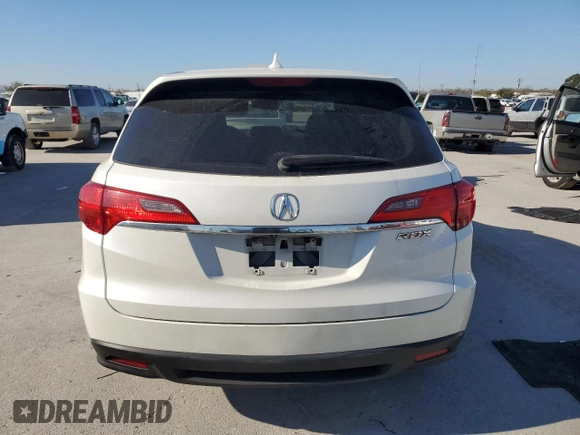 2015 Acura RDX Tech Pkg with VIN 5J8TB3H57FL014060, listed as a Copart auction lot 47317745 with 118,036 mi miles and Salvage Title. Bid and sale history available at carsss.com. Image 6.