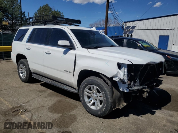 2019 Chevrolet Tahoe LT with VIN 1GNSKBKC5KR137818, listed as a Copart auction lot 50654885 with 138,334 mi miles and Salvage title. Bid and sale history available at DreamBid. Image 4.