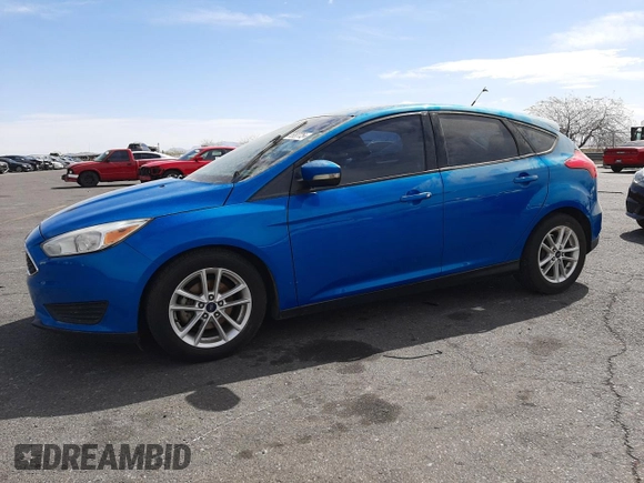 2015 Ford Focus SE with VIN 1FADP3K22FL385426, listed as a Copart auction lot 51188775 with 145,090 mi miles and Clean Title. Bid and sale history available at carsss.com. Image 1.