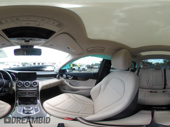2021 Mercedes-Benz C 300 with VIN W1KWF8DB7MR649515, listed as a IAAI auction lot 42542308 with 22,136 mi miles and . Bid and sale history available at DreamBid. Image 19.