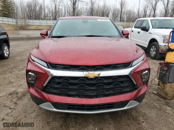 2024 Chevrolet Blazer LT with VIN 3GNKBHR43RS165920, listed as a Copart auction lot 51974995 with 11,871 mi miles and Salvage Title. Bid and sale history available at carsss.com. Image 5.