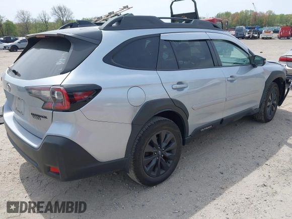 2023 Subaru Outback Onyx with VIN 4S4BTAJC0P3199604, listed as a IAAI auction lot 42128625 with 46,653 mi miles and . Bid and sale history available at DreamBid. Image 4.