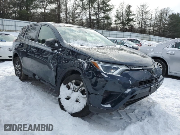 2018 Toyota RAV4 LE with VIN JTMBFREVXJJ256304, listed as a Copart auction lot 87203754 with Not Provided miles and Salvage Title. Bid and sale history available at carsss.com. Image 4.