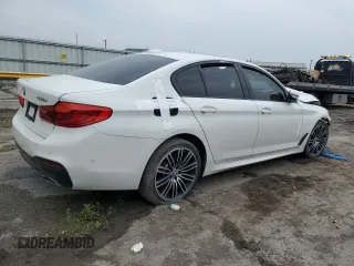 2020 BMW 5 Series with VIN WBAJB1C07LCD44282, listed as a Copart auction lot 60970885 with Not provided miles and Non repairable. Bid and sale history available at DreamBid. Image 3.