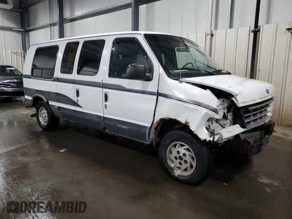 1994 Ford Econoline Cargo with VIN 1FDEE14NXRHA01931, listed as a Copart auction lot 52773195 with 274,770 mi miles and Salvage Title. Bid and sale history available at carsss.com. Image 4.