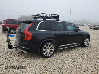 2017 Volvo XC90 Inscription with VIN YV4A22PL6H1149705, listed as a Copart auction lot 42707005 with 0 mi miles and Salvage Title. Bid and sale history available at carsss.com. Image 3.