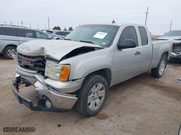2007 GMC Sierra 1500 SLE1 with VIN 2GTEC19J071605651, listed as a IAAI auction lot 41601256 with 142,130 mi miles. Bid and sale history available at carsss.com. Image 17.